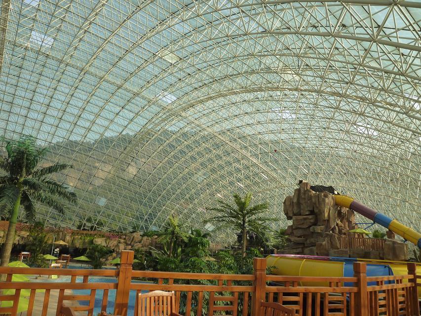 肥城游乐场网架
