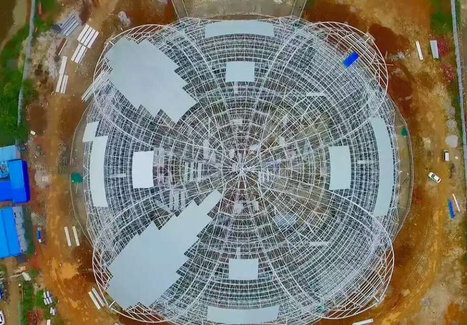 肥城体育馆网架
